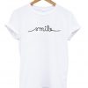 smile letter t-shirt