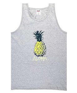 aloha pineapple tanktop