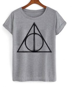 circle triangle t-shirt