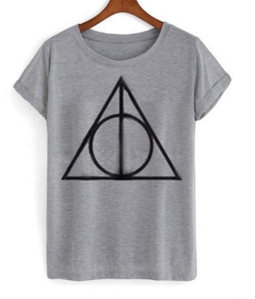 circle triangle t-shirt