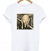 edvard munch isak skam t-shirt