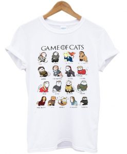 game of cats t-shirt