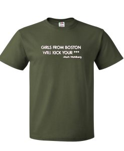 girls from boston will kick your tshirt