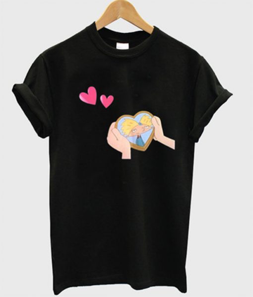 hey arnold hand love t-shirt