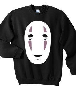 spirited away no face sweatshirt