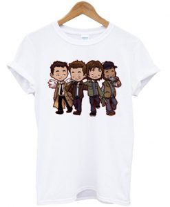 supernatural cartoon tshirt