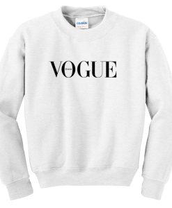 vogue italia logo sweatshirt