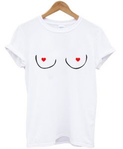 love boobs t-shirt