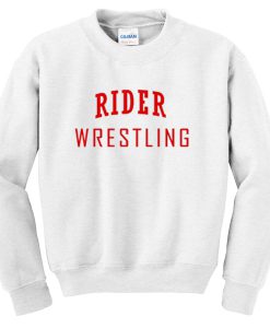 rider wrestling sweatshirt