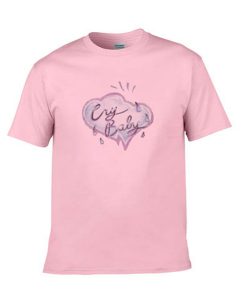 cry baby art graphic tshirt