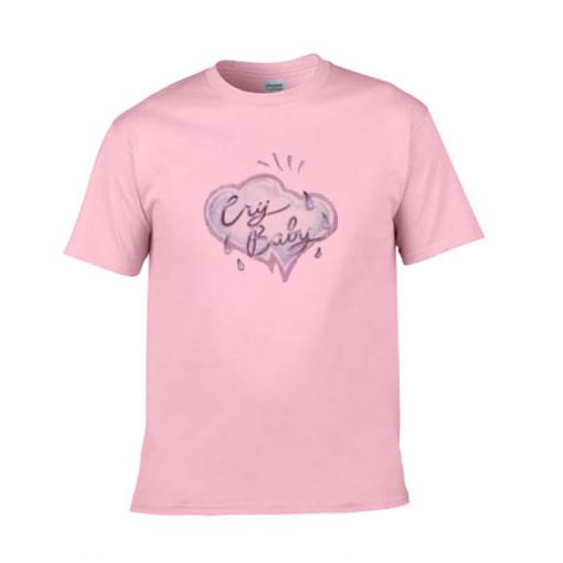 cry baby art graphic tshirt