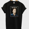 david bowie rectangle box photo t-shirt