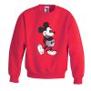 mickey mouse red sweatshirt