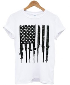 rifle flag t-shirt