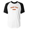 road trip babe baseball tshirt