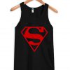 superman logo tank top