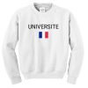 universite sweatshirt