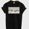 Michelangelo Hands T Shirt