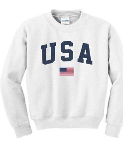 USA Flag Sweatshirt