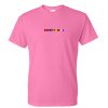 emotional pink tshirt