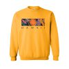 hawaii yellow sweatshirt