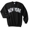 new york font sweatshirt