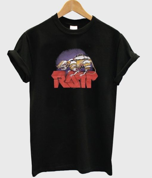 ratt vintage 1983 concert tour t-shirt