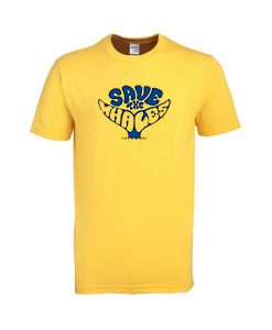 save the whales tshirt