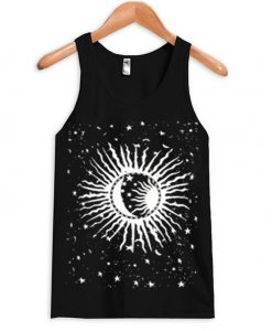 sun moon star tank top