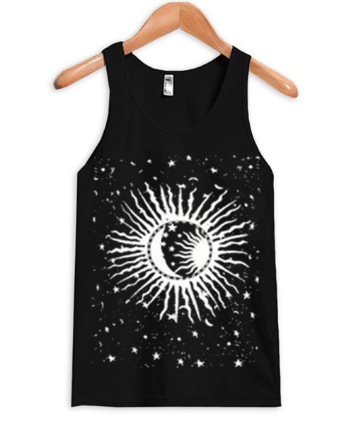 sun moon star tank top