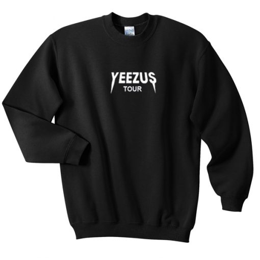 yeezus tour kanye west sweatshirt