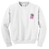 flower cigarette sweatshirt