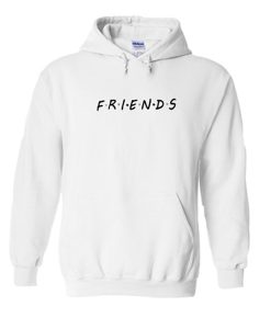 friends font hoodie