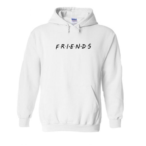 friends font hoodie