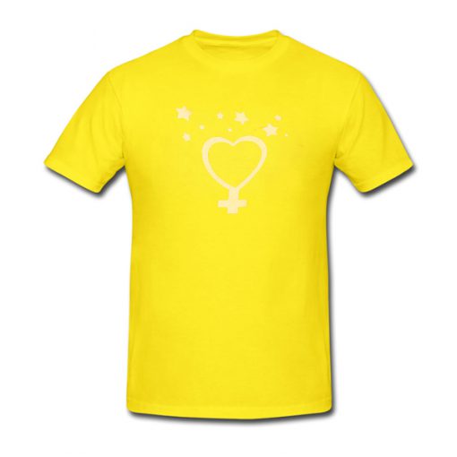 gender yellow tshirt