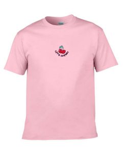 let's cherry tshirt