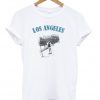 los angeles photo girl t-shirt