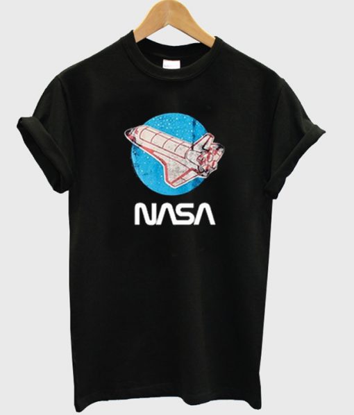 rocket nasa t-shirt