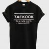 taekook is a cute word taehyung 2016 t-shirt