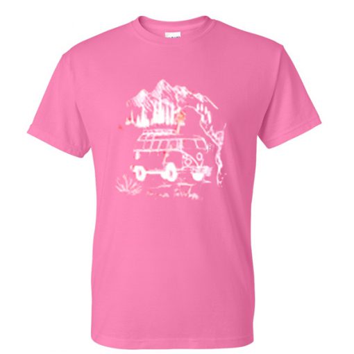 vw pink tshirt