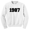 1987 sweatshirt