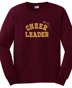 cheer leader rose sweatshirt