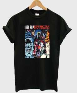 iggy pop brick t-shirt