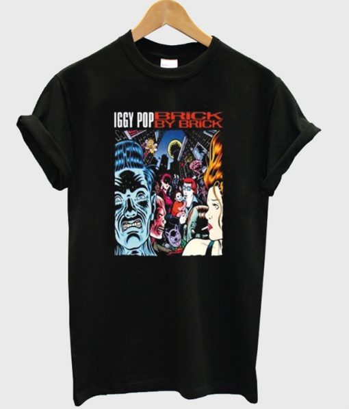 iggy pop brick t-shirt