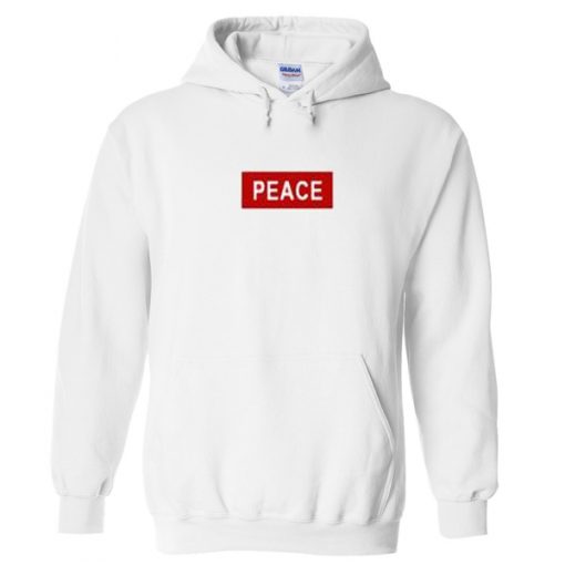 peace hoodie