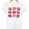 sailor moon grid t-shirt