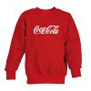 coca cola red sweatshirt