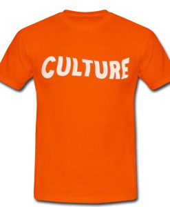 culture font tshirt