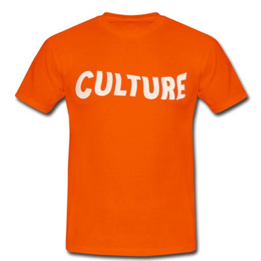 culture font tshirt