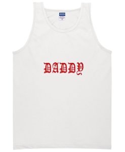 daddy font tanktop